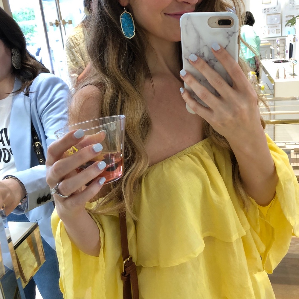 Yellow Ruffle Summer Set- Small - Picture 6 of 9
